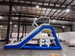 Scivolo acquatico gonfiabile <span class=keywords><strong>per</strong></span> parco divertimenti, parete da arrampicata/scivolo a torre, <span class=keywords><strong>per</strong></span> uso commerciale su yacht, in PVC, in vendita - Product Image 6