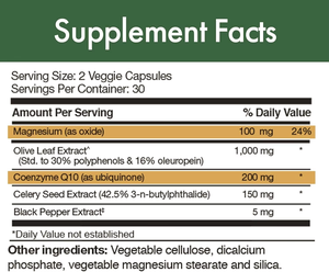 Cápsulas de suplemento de hoja de olivo orgánico de etiqueta privada 0 #00 #000 # cápsulas naturales de apoyo a la salud inmunológica para adultos - Product Image 2