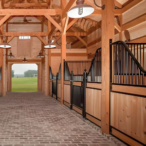 Waarde Kraampjes Kosteneffectieve Paardenstallen Schuren Bamboe En Staal Beschikbaar Voor Paardenshows Binnenplaats Van Een Paard - Product Image 1