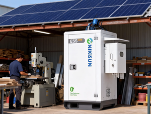 Système de stockage d'énergie NIKiSUN OEM 30kWh 40kWh, batterie de stockage d'énergie solaire industrielle et commerciale, système de stockage d'énergie BESS-A40 pour usine - Product Image 3