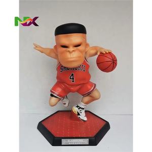Statuette di Slam Dunk: Hanamichi Sakuragi 10, Takenori Akagi 4, Ryota <span class=keywords><strong>Miyagi</strong></span> 7, Hisashi Mitsui 14, Modelli in Scatola, Vendita all'Ingrosso, Regalo - Product Image 6