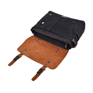 Borsa laterale per <span class=keywords><strong>moto</strong></span> in tela cerata per <span class=keywords><strong>Bmw</strong></span> 750 800 Harley Hongda universale borsa <span class=keywords><strong>da</strong></span> viaggio per bicicletta Vintage borsa resistente all'usura - Product Image 4