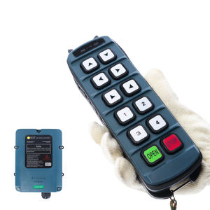 Controlador remoto industrial inalámbrico de polipasto eléctrico pequeño de velocidad única de 10 botones más vendido - Product Image 1