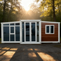 Maisonnette préfabriquée économique et facile à assembler, maison préfabriquée modulaire imperméable pour bureau de jardin, chambre d'amis, abri de jardin