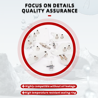 Kit d'adaptateurs en aluminium de haute qualité pour machine de rinçage de transmission automatique de voiture avec livraison rapide