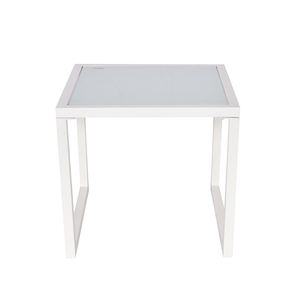 Ensemble <span class=keywords><strong>de</strong></span> bistrot en métal textilence 3 pièces <span class=keywords><strong>table</strong></span> blanc ensemble <span class=keywords><strong>de</strong></span> bistro extérieur adultes <span class=keywords><strong>camping</strong></span> chaise berçante - Product Image 5