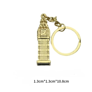 Hot-Selling Creative National Landmark Architektur Metall Schlüssel bund Boutique Solid Key Ring - Product Image 6