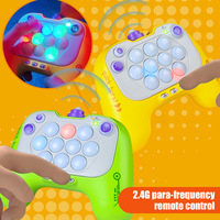 Machine de jeu d'arcade interactive et compétitive pour enfants, personnalisée, éducative, à poussée rapide, avec éclatement de ballons en plastique, écologique, pour des fêtes amusantes