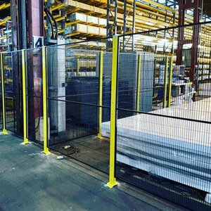 Clôture de sécurité pour machines d'usine, barrière de protection périphérique et portail intégrés - Product Image 3