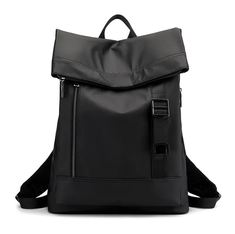 नई 2021 आकस्मिक निविड़ अंधकार लैपटॉप बैग नायलॉन रोल अप बैग कस्टम लोगो