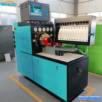 Bomba diésel de inyección, máquina de calibración de reparación de automóviles BC4000, banco de prueba de Banco de flujo de inyector eléctrico de 12 cilindros