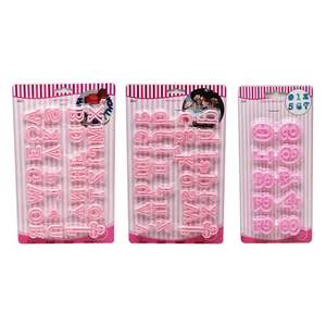 Lixsun Numéros Majuscule Majuscule <span class=keywords><strong>Lettre</strong></span> Timbres De Décoration Alphabet <span class=keywords><strong>Lettre</strong></span> Fondant Embosser Cookie Cutter Ensemble En Plastique - Product Image 2