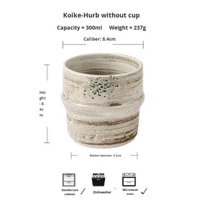 Modern Handmade Porcelain Coffee Mug for Parties Reusable and Dishwasher & Microwave Safe - Product Image 6
