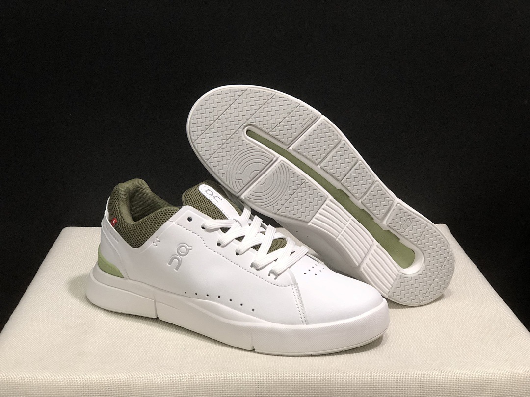 White and green
