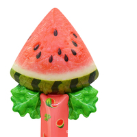 Kleurrijke kinderfeestjespeelgoed zomer vakantie fruit thema aluminiumfolie handvat stokjes aardbeien kiwi's watermeloenen gevormde ballon