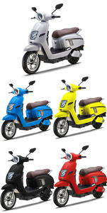 CKD SKD 12 pouces moto électrique professionnelle 1100/1300W 60 km/h vitesse maximale cyclomoteur chinois moto électrique pour adultes avec pédales - Product Image 2