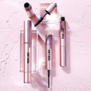 <span class=keywords><strong>Mascara</strong></span> de cils de luxe à double extrémité OEM <span class=keywords><strong>mascara</strong></span> de marque privée végétalien imperméable de haute qualité de couleur noire <span class=keywords><strong>Vibely</strong></span> - Product Image 1