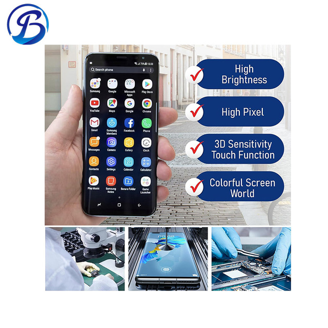 S21 Plus S21+ with Frame Screen Wholesale High Quality for Samsung S21 Plus OLED 1-Year Warranty OLED S21+ AMOLED LCD Display
