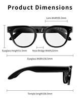Lunettes Intelligentes avec Traduction IA en Temps Réel et Assistant Vocal, Double Caméra 8MP, Vidéo 1080P, Étanche IP67, Produit Électronique