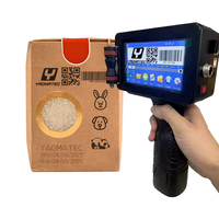 Yaomatec 1760H 12.7Mm Datum Batch Nummer Logo Codering Machine Tij Inkjet Printer Handheld Inkjet Printer Voor Tags En Labels