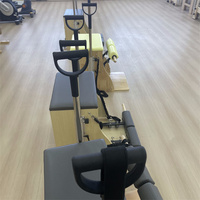 Chaise stable en chêne durable et réglable pour des exercices de Pilates efficaces dans les studios, équipement de Pilates Reformer