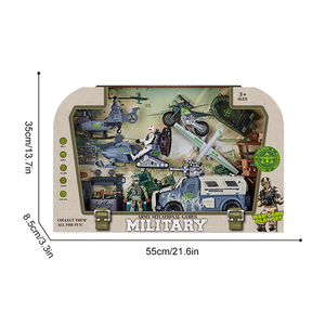 Nouveaux jouets soldats, jouets militaires, véhicules militaires, jouets <span class=keywords><strong>de</strong></span> tour <span class=keywords><strong>de</strong></span> garde, figurines d'action militaires, ensemble <span class=keywords><strong>de</strong></span> camions hélicoptères pour garçons - Product Image 6
