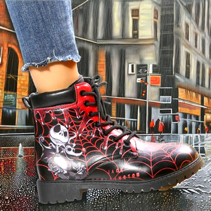 Bottes à talon bas pour femme, respirantes, nouvelle collection automne-hiver, grandes tailles, avec fermeture éclair, style mode, vente en gros Wish - Product Image 2