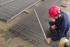 <span class=keywords><strong>Couvercle</strong></span> de vidange Storm Caillebotis en acier dentelé pour fossé Gully Sump Pit Grate Cover - Product Image 5