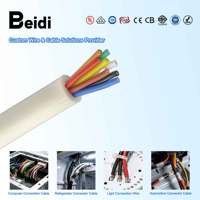 Câble BEIDI, gaine en silicone haute température, câble électrique 8 10 12 14 AWG, norme américaine, câble en silicone souple