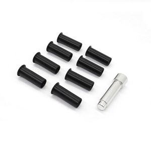 Bouchons de réparation de charnière de porte de voiture, axe de 16 mm, longueur de 30 mm, en acier inoxydable, à pression, pour Jeep Wrangler 1999-2006 - Product Image 1