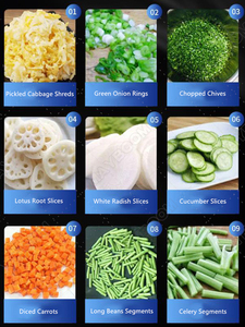 中国卸売価格自動電気多機能キッチンスライサー野菜カッター - Product Image 2