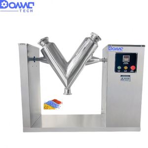 Mélangeur vertical de poudre cosmétique, de graines et d'épices à double bras en V, petite machine de laboratoire pour poudres sèches - Product Image 6