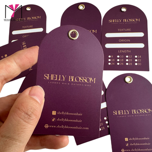 Etiquetas Personalizadas Impermeables para Ropa, Zapatos y Joyería, Papel Sostenible con Orificio Circular, Técnica de Estampado - Product Image 2