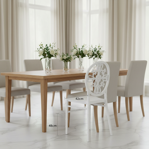 Sedie da Matrimonio Bianche all'Ingrosso dalla Cina, Sedie Impilabili per Sale Banchetti ed Eventi, Modello Napoleon Chiavari - Product Image 2