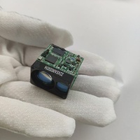OEM Sensor pengukur jarak Laser, 905nm PTFS Micro 2000m Sensor jarak Laser 2km UART Mini modul pencari jarak