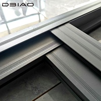 Ventanas Corredizas Modernas de Aleación de Aluminio con Función Ignífuga para Uso Residencial y Hotelero, Ventanas de Ventilación Exterior