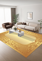 Tapis de sol modernes de luxe Grand salon Tapis personnalisés pour la maison Technique tuftée OEM Bienvenue Lavable Prière Utilisation dans la chambre à coucher