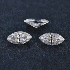 Sicgem <span class=keywords><strong>Marquise</strong></span> cắt rời moissanite D màu vvs rõ ràng chất lượng cao cấp cho vòng cổ trang sức - Product Image 4