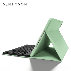 Étui clavier magnétique détachable SYX pour <span class=keywords><strong>iPad</strong></span> 10,2 pouces (9e/8e/7e génération) avec support pour stylet et protection intégrale - Product Image 2