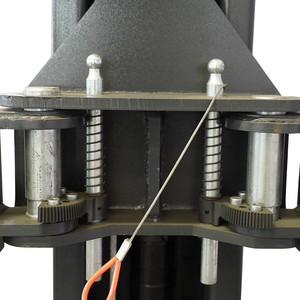 Elevador de tijera hidráulica para coche, elevador de 2 postes, elevador móvil de dos postes con liberación automática, altura de elevación de 1800mm, V 110/220V/380V - Product Image 4