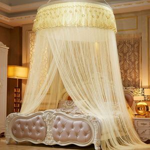 Moustiquaire de plafond style princesse, anti-moustiques, sur pied, sans installation, avec filet épaissi et crypté - Product Image 3