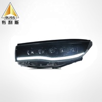Pièces de voiture modifiées, moule de phares de voiture FQD126, kit de rénovation de phares, couvercle de lentille de phare pour Toyota Highlander 2015-2017