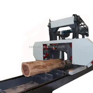 Diesel portable band sawmill with trailer for sale horizontal portable band forest king cheap portable sawmill