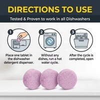 Tablettes de détergent pour lave-vaisselle écologiques en gros, nettoyage en profondeur, pour tous les lave-vaisselles