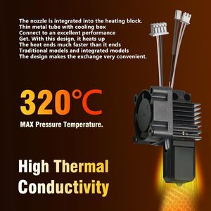 Đầy đủ lắp ráp X1/X1C chuyên dụng hotend với Fan cho bambu phòng thí nghiệm X1/X1C v2.0 đầu hoàn chỉnh hotend <span class=keywords><strong>Kit</strong></span> <span class=keywords><strong>3D</strong></span> Phụ kiện máy in - Product Image 4