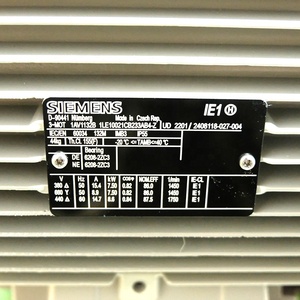 Servomotor <span class=keywords><strong>SIEMENS</strong></span>, Servoaccionamiento Industrial, Pieza de Repuesto Industrial, Controlador, Servomotor 1LE1002-1CB23-3AB4-Z - Product Image 5