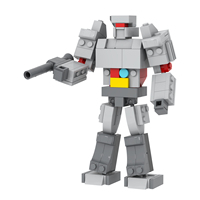 Bloques de Construcción MOOXI MOC1694, 210 Piezas, Robot Deformable, Regalo DIY, Rompecabezas, Juego de Bloques de Construcción de Anime Educativos de Plástico, Juguetes para Niños