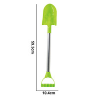 2 Pelle de plage Grandes pelles de sable plates et pointues Ensemble de jouets de plage pour enfants Outils de sable durables pour les jeux de jardin en plein air