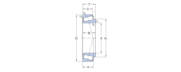 High Quality Taper Roller Bearing 368S/362A