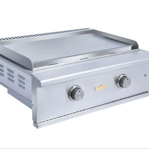 Gril à <span class=keywords><strong>gaz</strong></span> portable en acier inoxydable personnalisé en usine directe conception de plaque chauffante moderne <span class=keywords><strong>grande</strong></span> cuisine à domicile utilisation de fête de camping grilles de barbecue - Product Image 3
